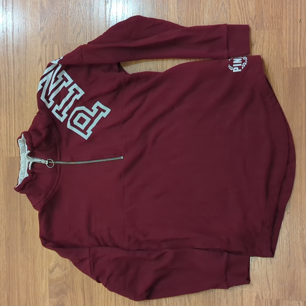 Pink Victoria's Secret Sweatshirt Top Size Small S